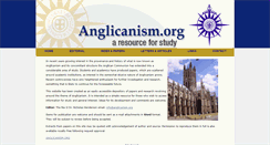 Desktop Screenshot of anglicanism.org